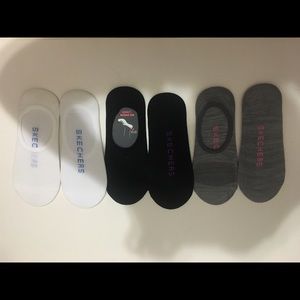 Sketchers No Show Neutral Pack Socks